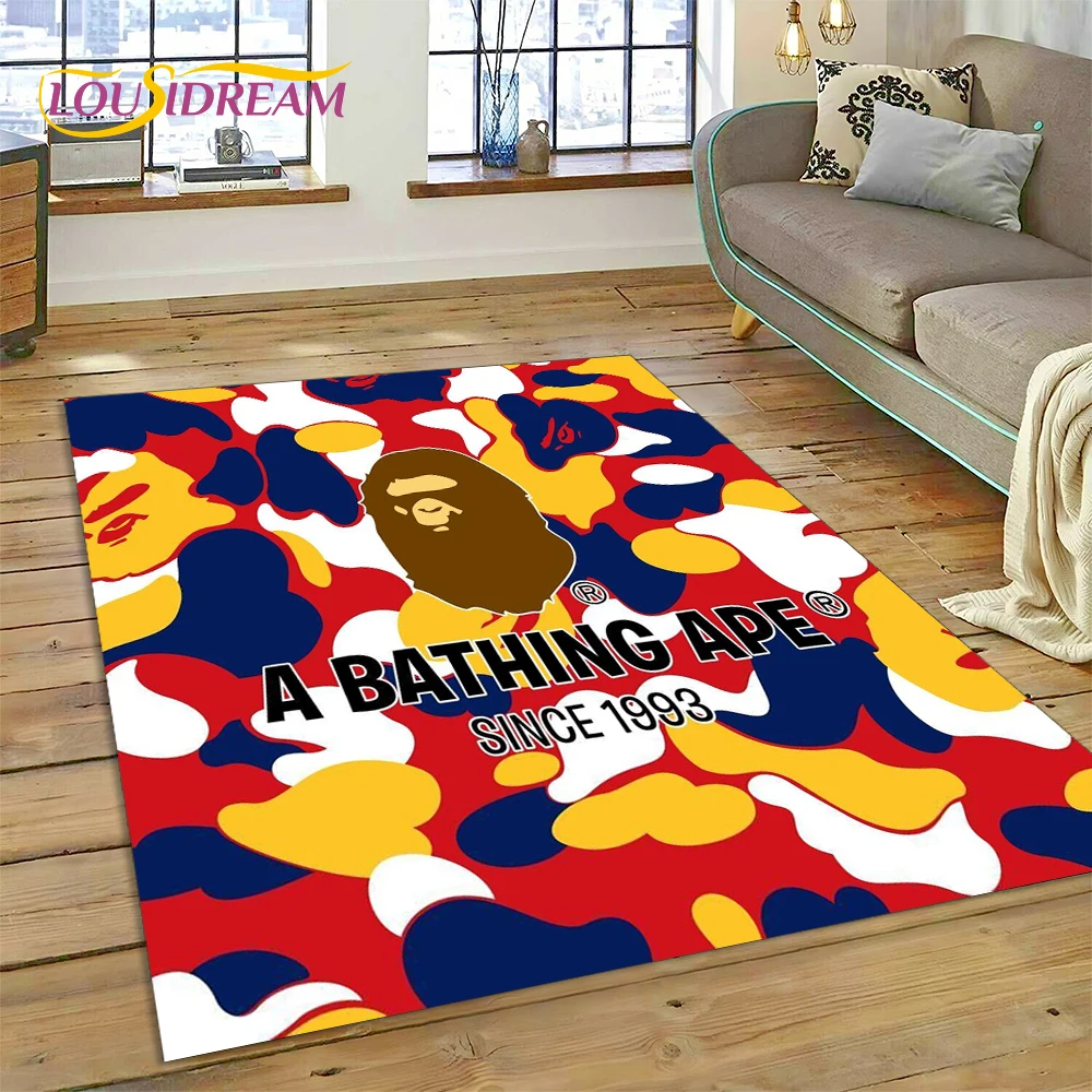Kids Outdoor Lounge - Karpet Mode B-BAPE Cetak 3D untuk