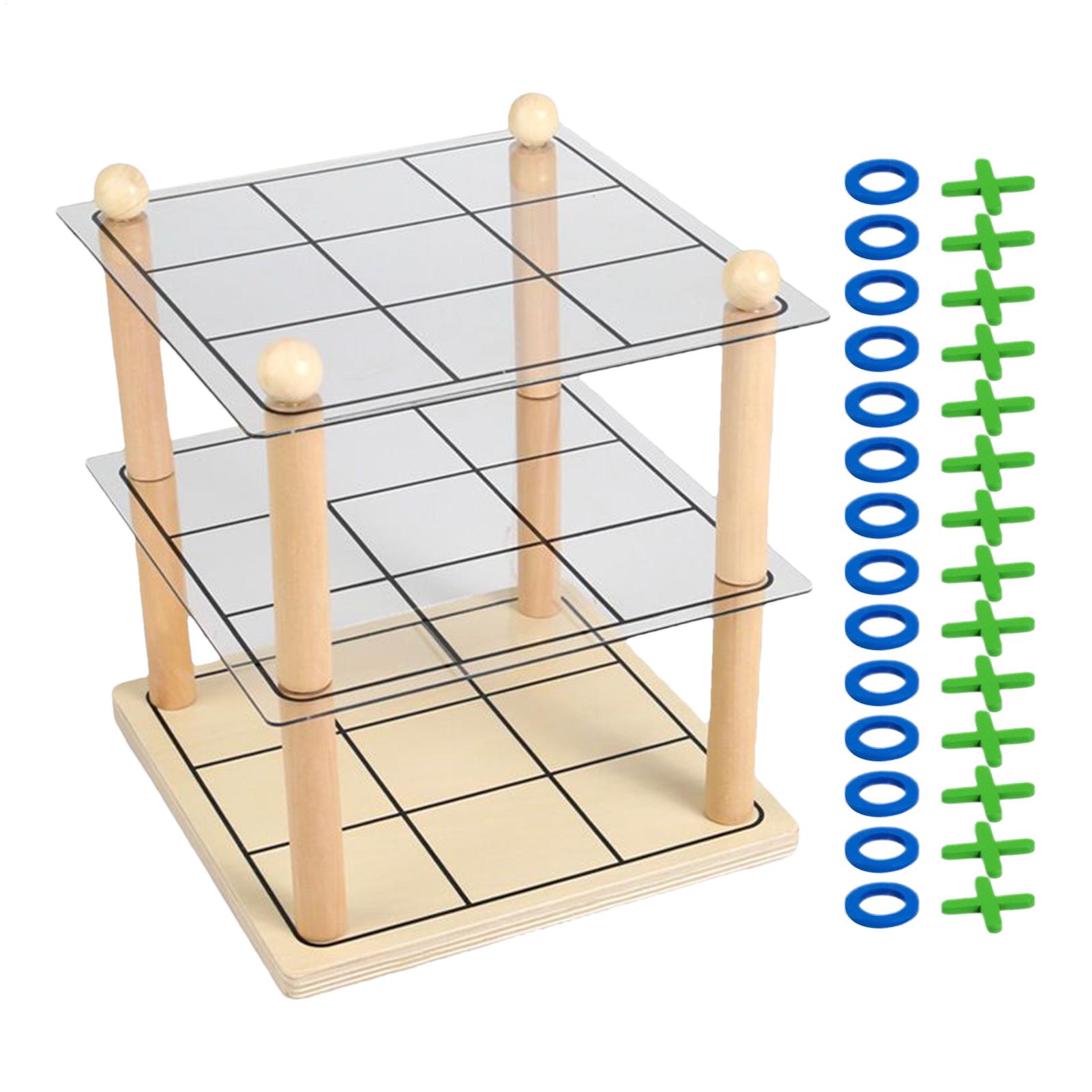 Kids Outdoor Learning Activities - Permainan Papan Keluarga Mainan Strategis 3D