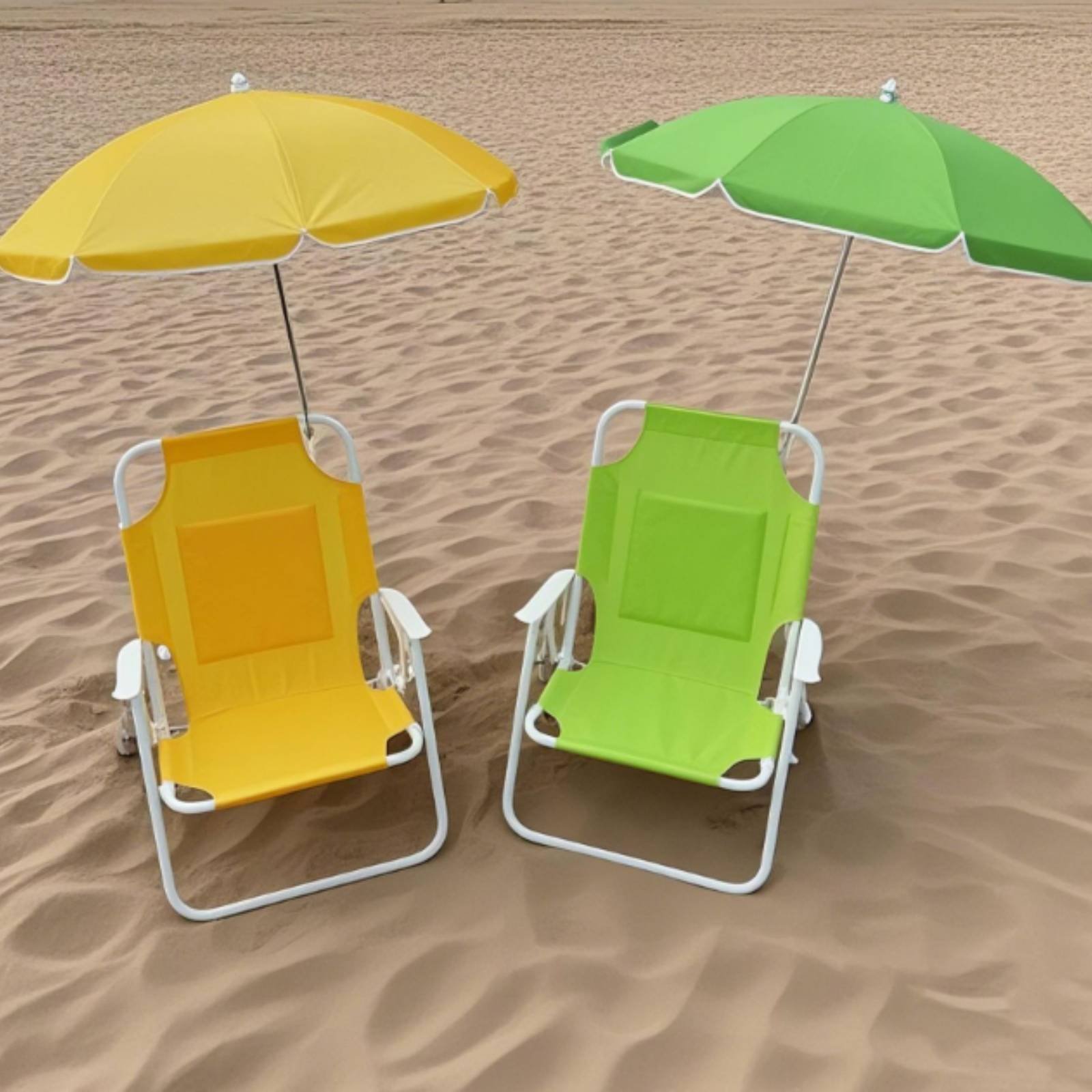 Kids Outdoor Umbrella Chair - Kursi Pantai Lipat Anak-Anak Dengan Payung