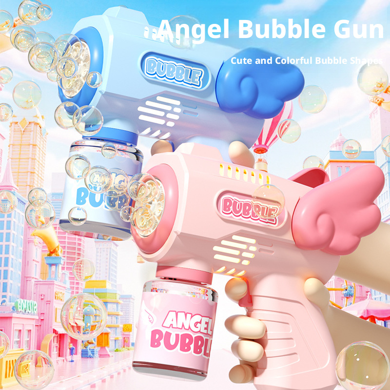 Kids Outdoor Toys B&Q - Mesin Gelembung Otomatis Angel Model Terbaru