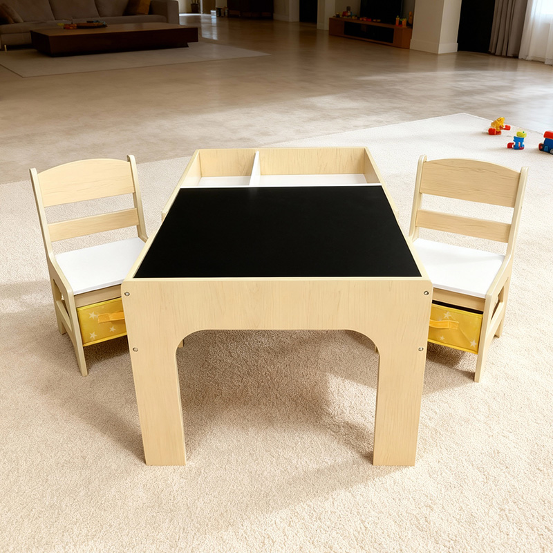 Kids Outdoor Chair And Table - Set Meja dan Kursi Anak Kayu