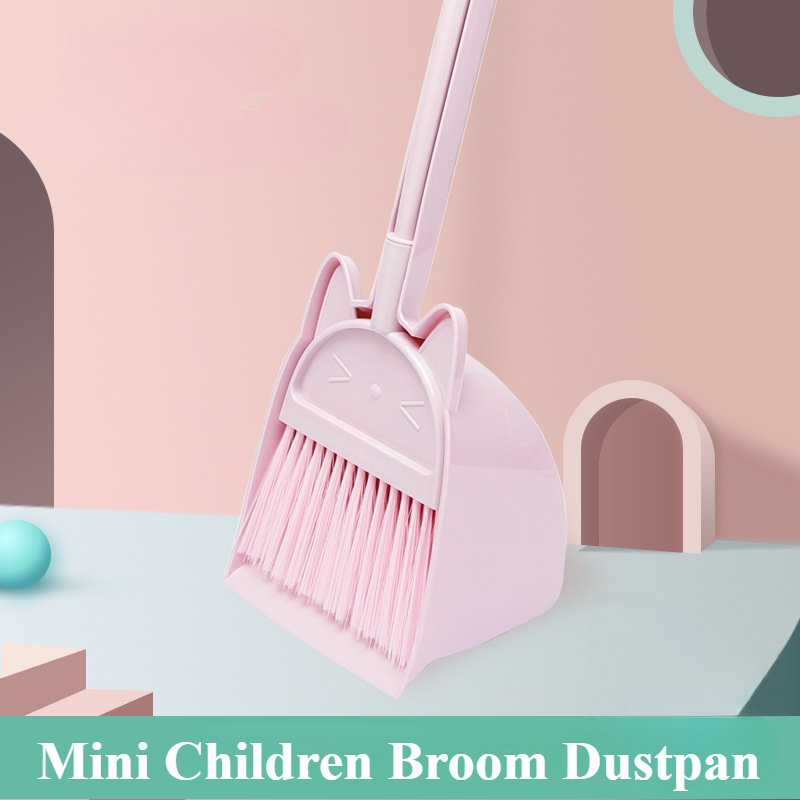 Kids Outdoor Broom - Sapu dan Pengki Anak Mini Bulu