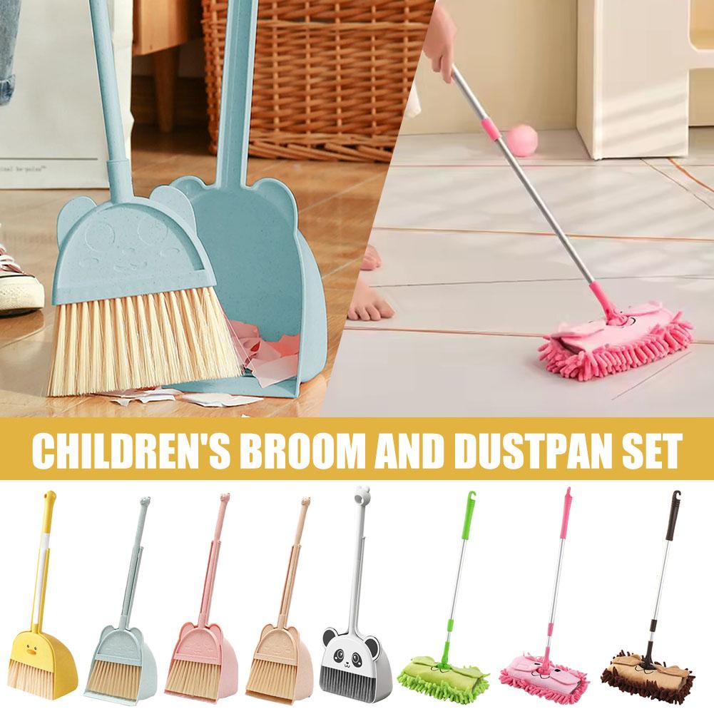 Kids Outdoor Broom - Set Sapu dan Pengki Mini Anak-Anak