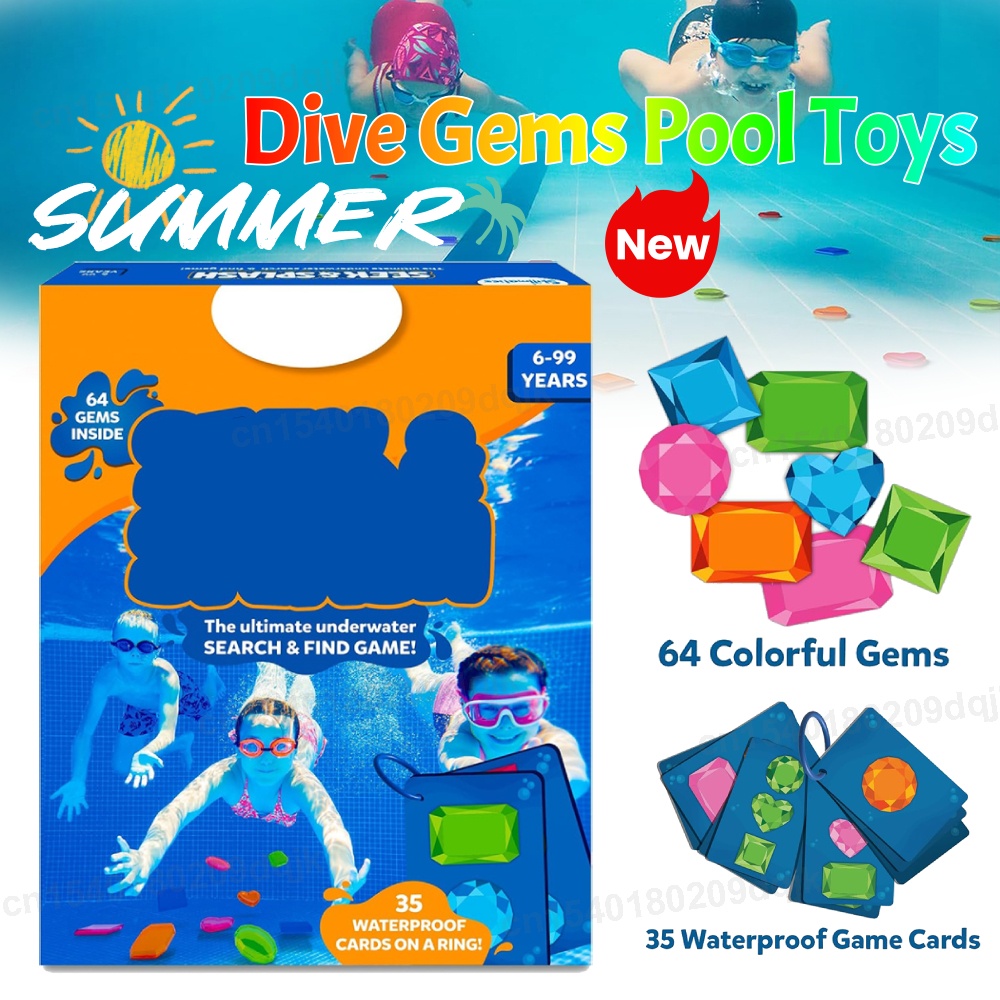 Kids Outdoor Learning Activities - Mainan Kolam Permata Menyelam Mainan Menyelam