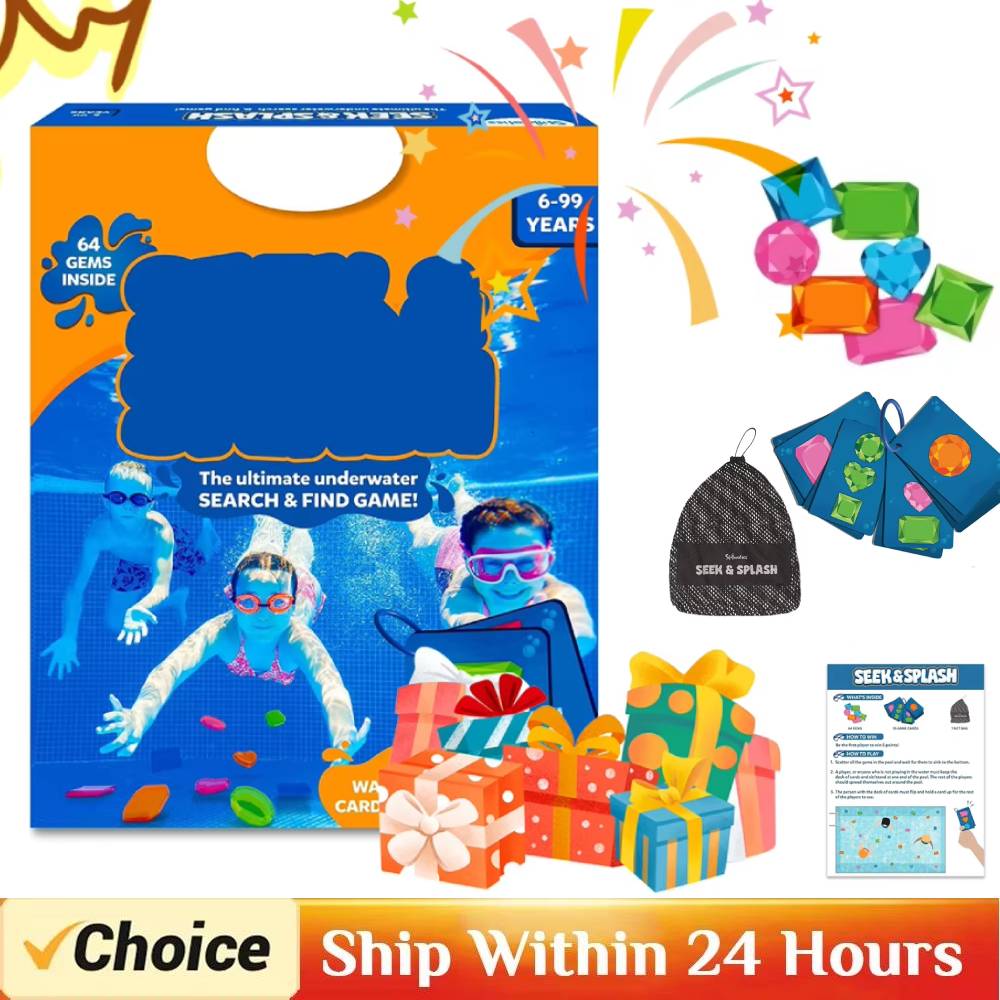 Kids Outdoor Learning Activities - 1Set Kolam Permata Warna-warni Bawah Air