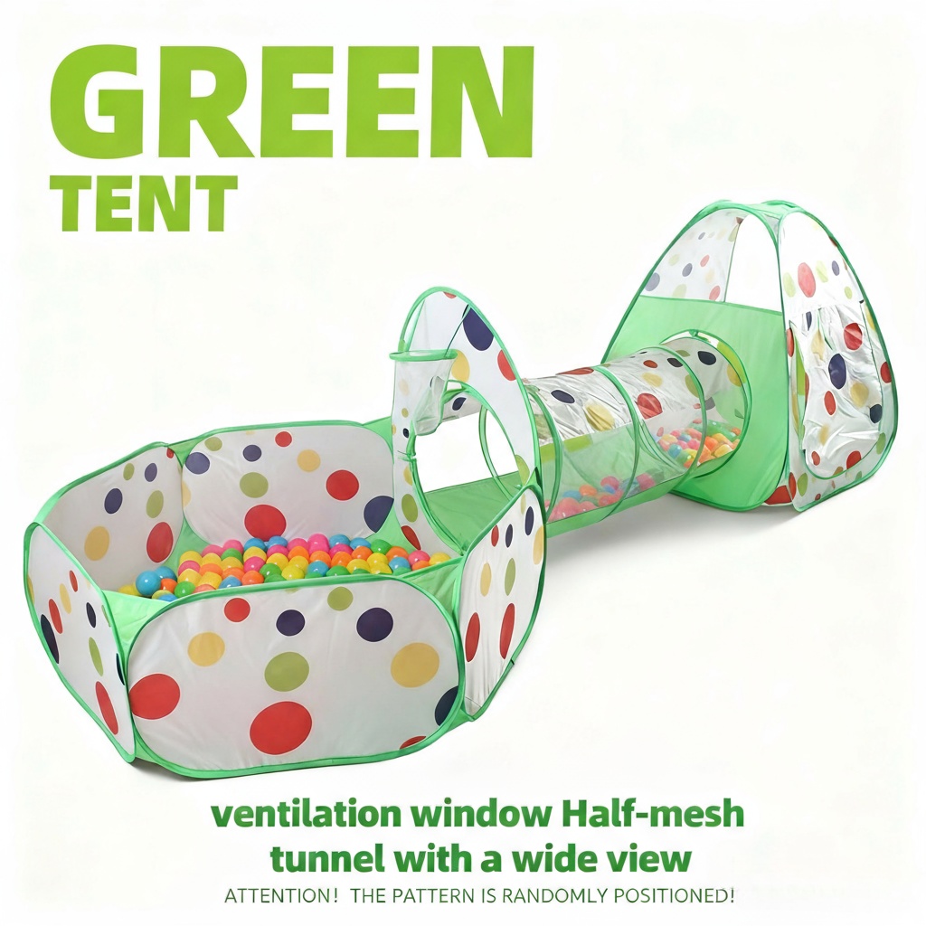 Kids Outdoor Teepee - Tenda Bermain Anak, Kolam Bola Mainan