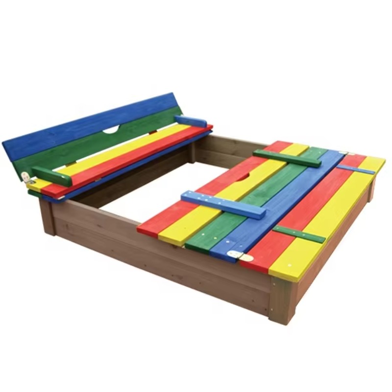 Kids Outdoor Bench - Tempat Bermain Pasir Kayu untuk Anak-Anak