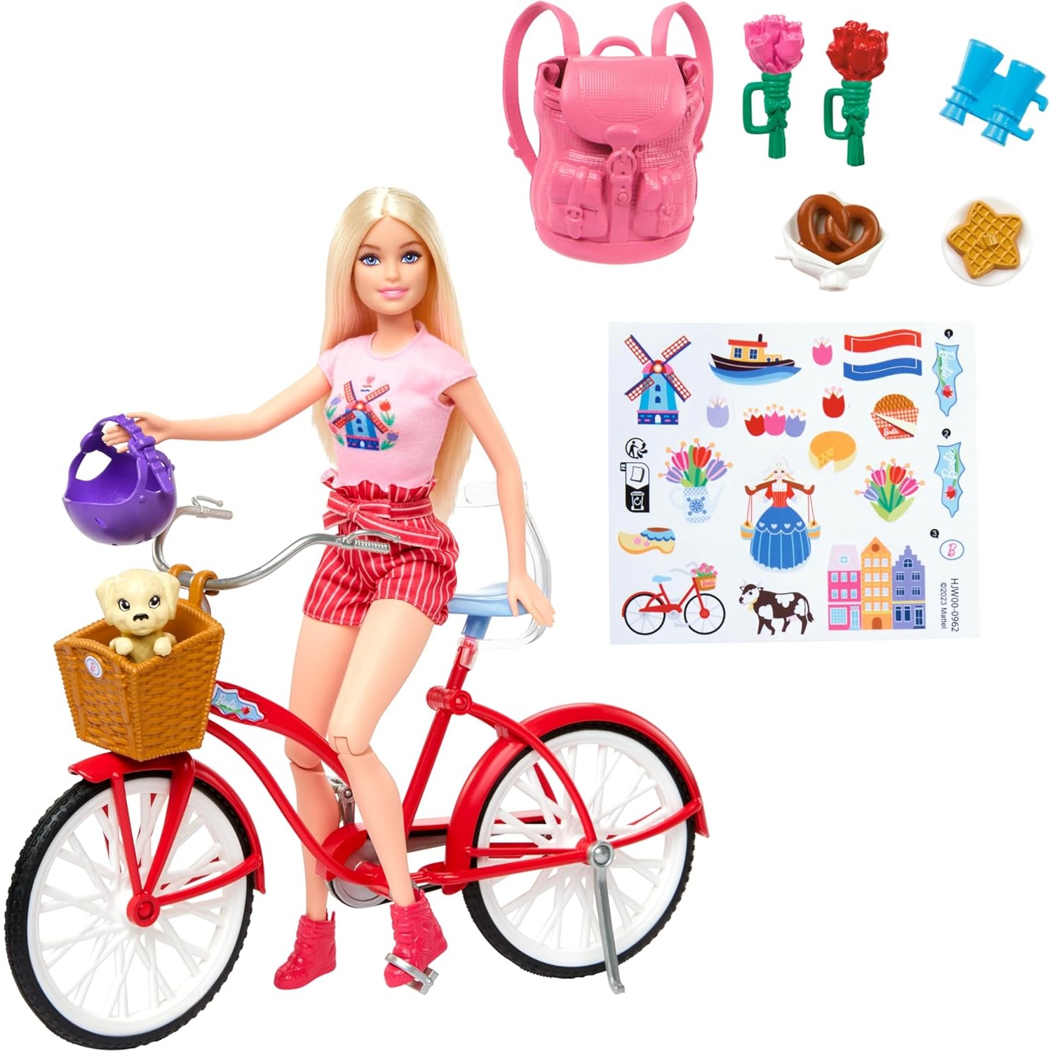 Mattel Toy Barbie - Boneka Barbie Mattel Asli Boneka Sepeda
