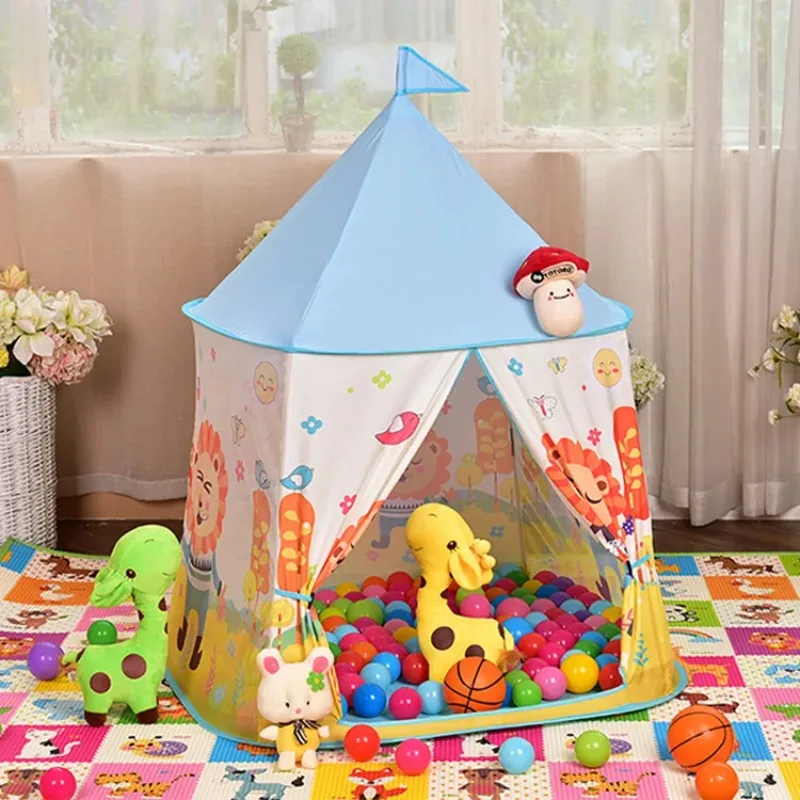 Kids Outdoor Teepee - Tenda Bermain Anak-anak Portabel Anak-anak Dalam
