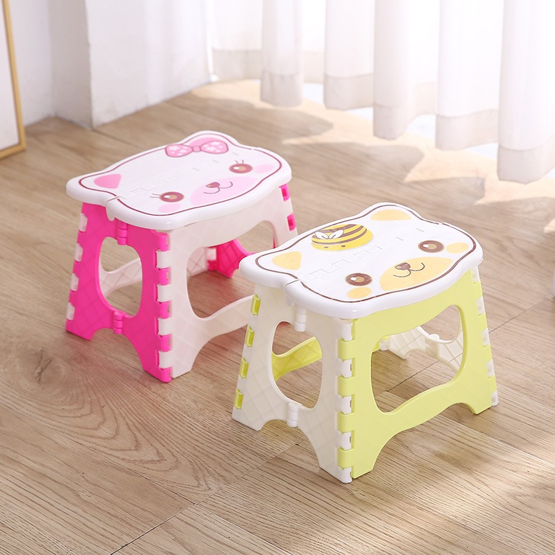 Kids Outdoor Bench - Bangku Anak Plastik Lipat Portabel Bangku