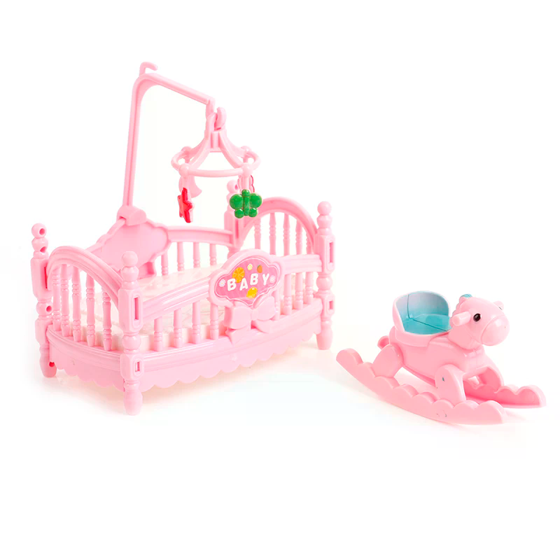 Kids Outdoor Umbrella Chair - Set Tempat Tidur Bayi Miniatur Kuda