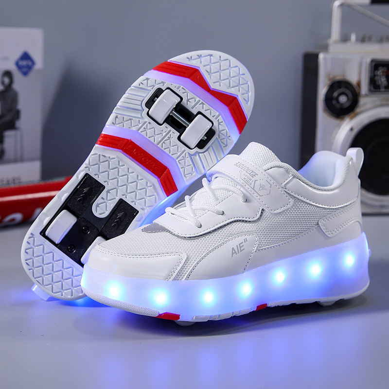 Kids Outdoor Toys B&Q - Sepatu roda anak Laki perempuan, sneaker