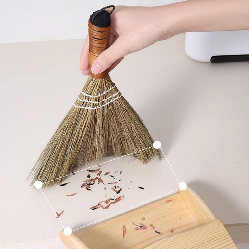 Kids Outdoor Broom - Baru【Sapu Pembersih Dapur Rumah Tangga Sikat