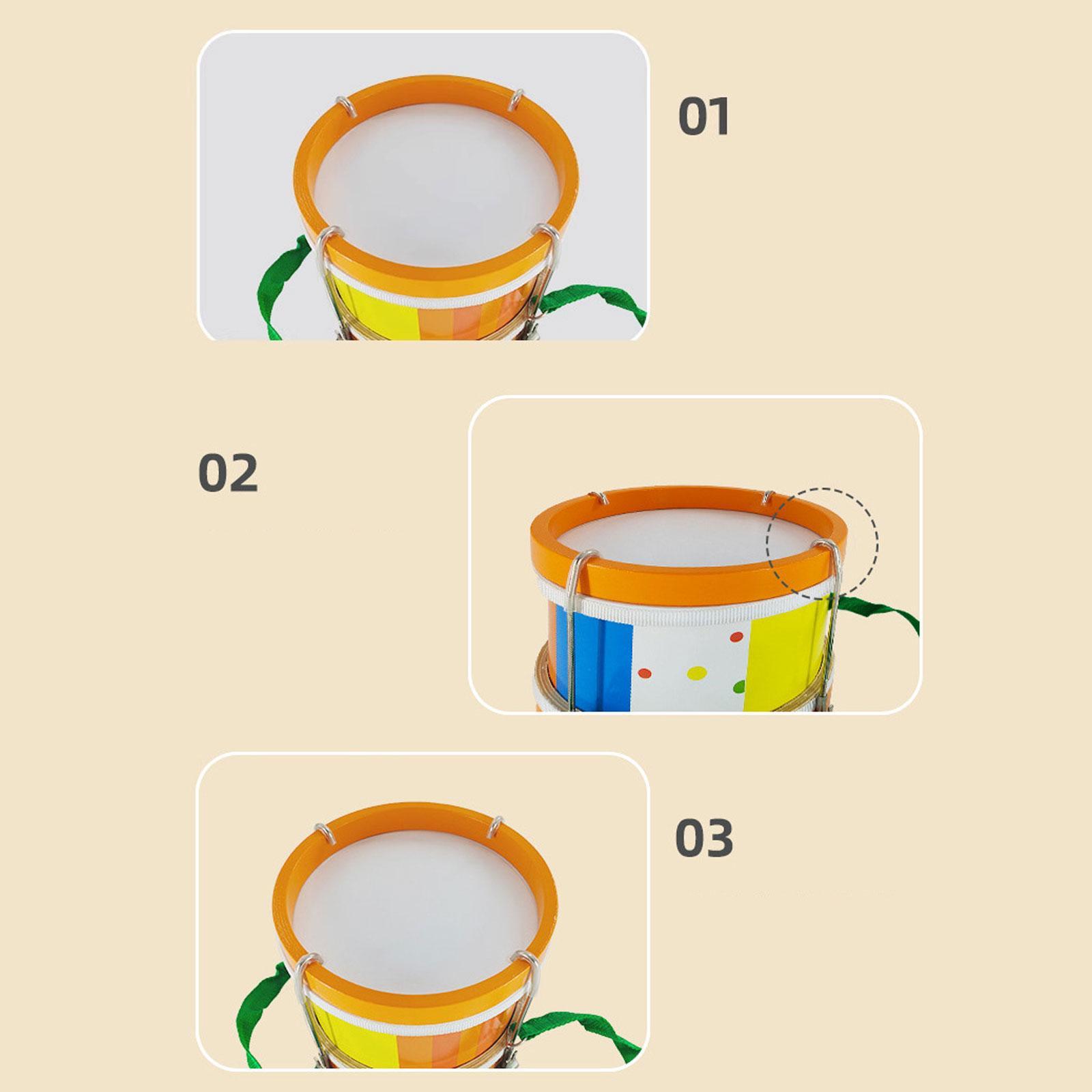 Kids Outdoor Learning Activities - Mainan Drum Tangan 7.87 inci dengan
