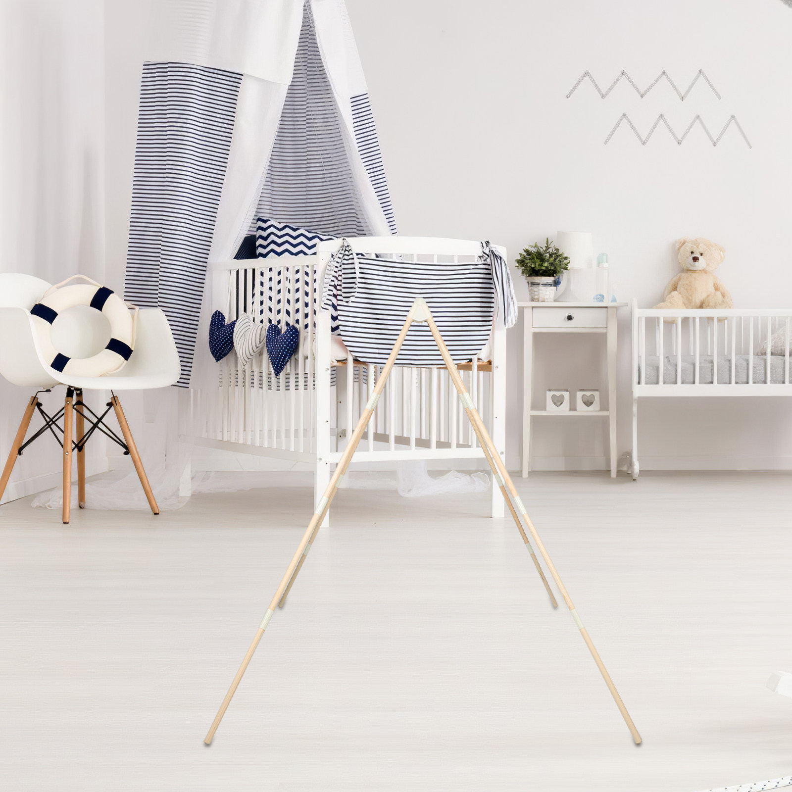 Kids Outdoor Teepee - Tiang Tenda Teepee Anak Pengganti, Batang