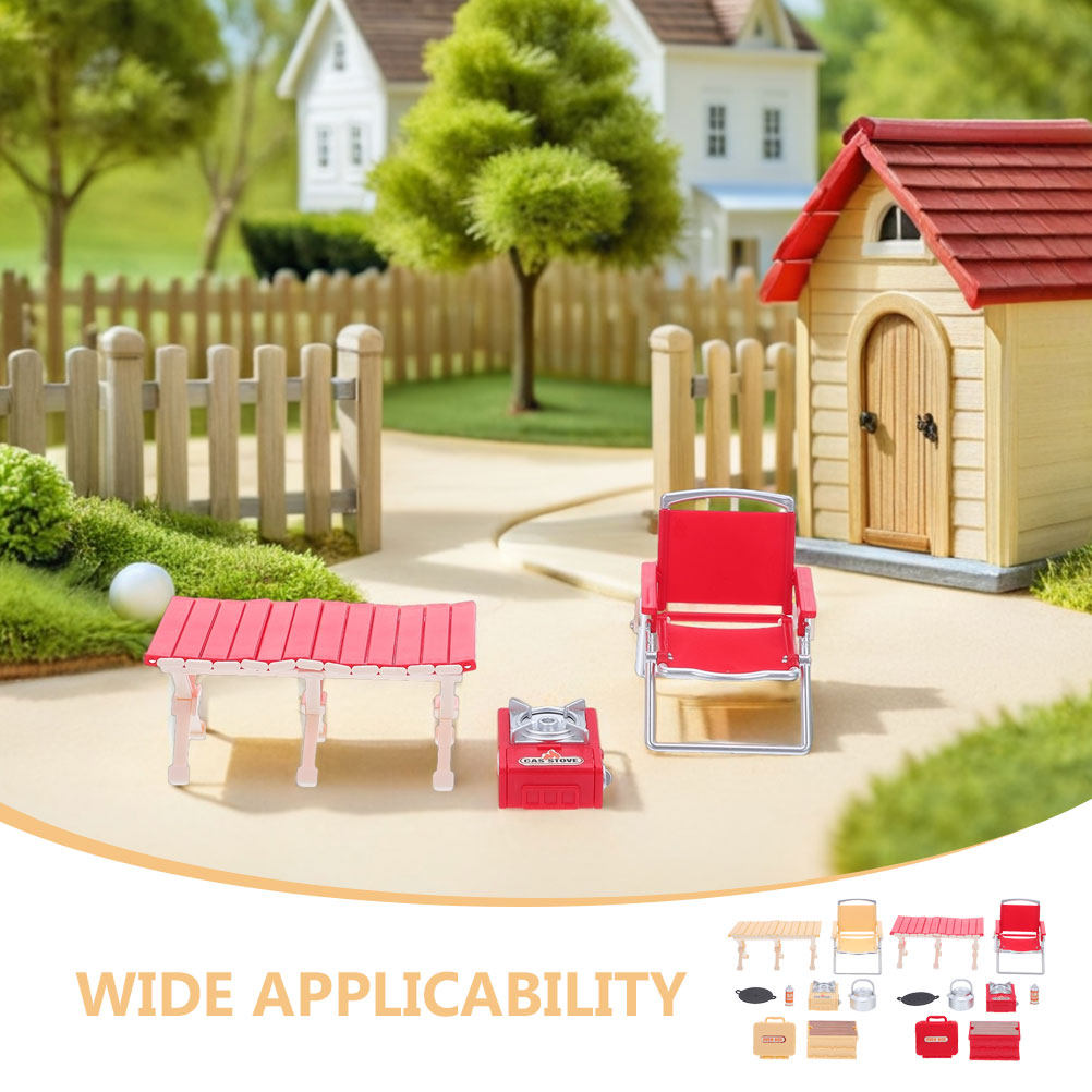 2 Set Kursi Lipat Miniatur, Me - Kids Outdoor Chair And Table ulasan dan harga