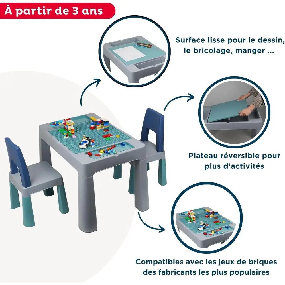 Meja Aktivitas Anak Serbaguna  - Kids Outdoor Chair And Table ulasan dan harga