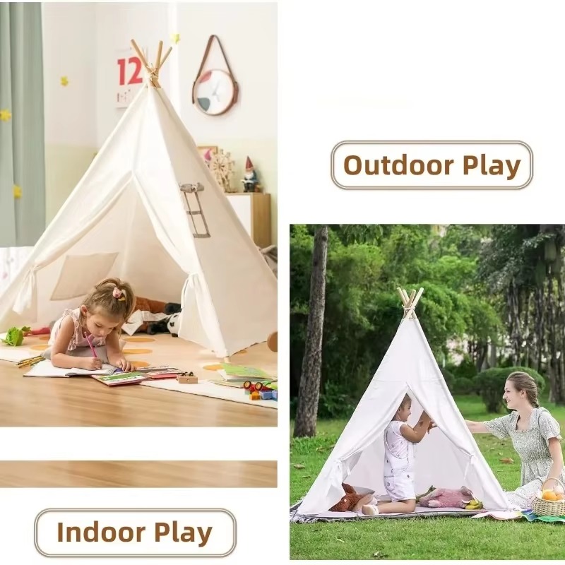 Tenda Teepee 1.6M untuk anak-a - Kids Outdoor Teepee ulasan dan harga