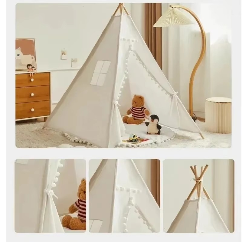 Tenda Teepee 1.6M untuk anak-a - Kids Outdoor Teepee ulasan dan harga