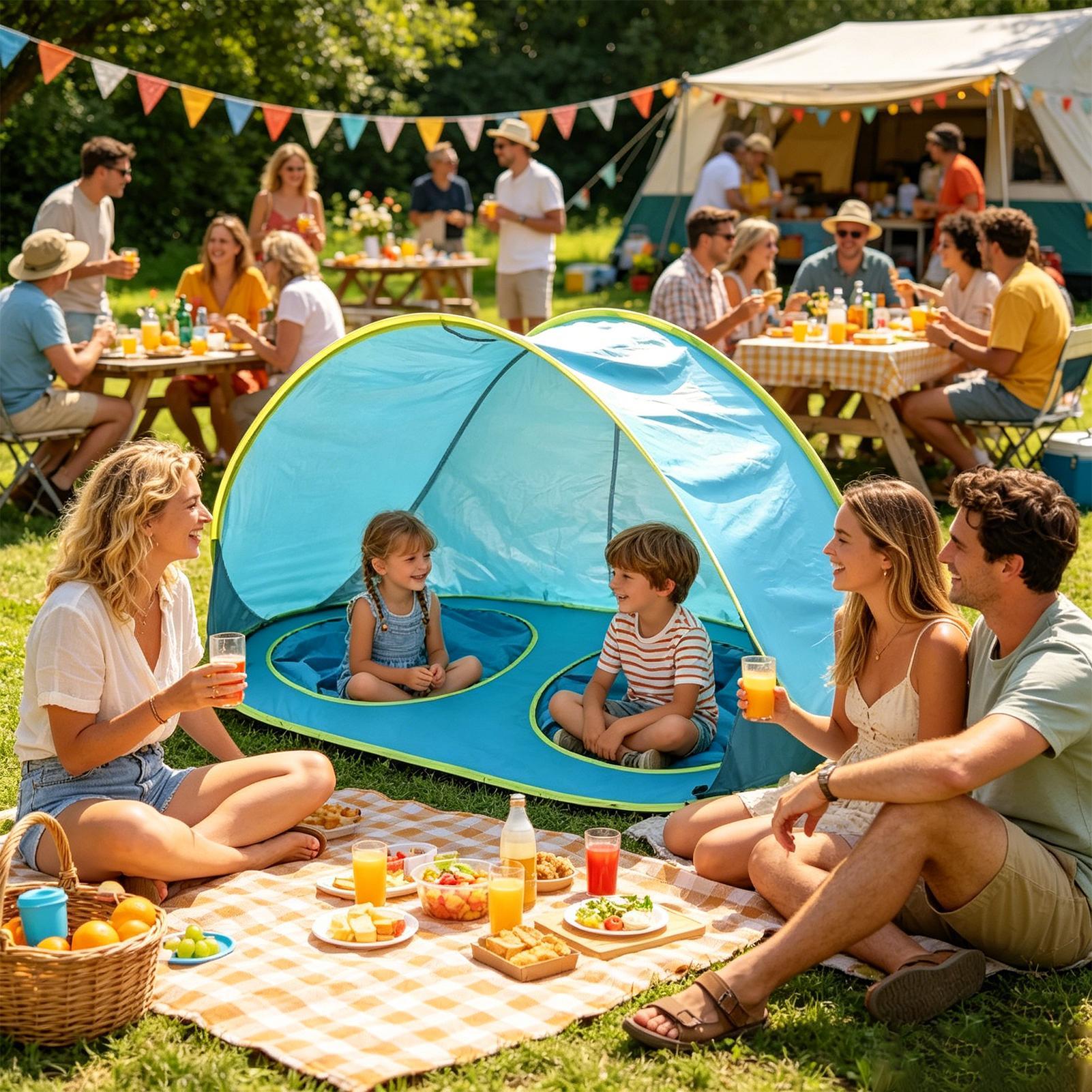 Tenda Pantai Anak Perlindungan - Kids Outdoor Teepee ulasan dan harga