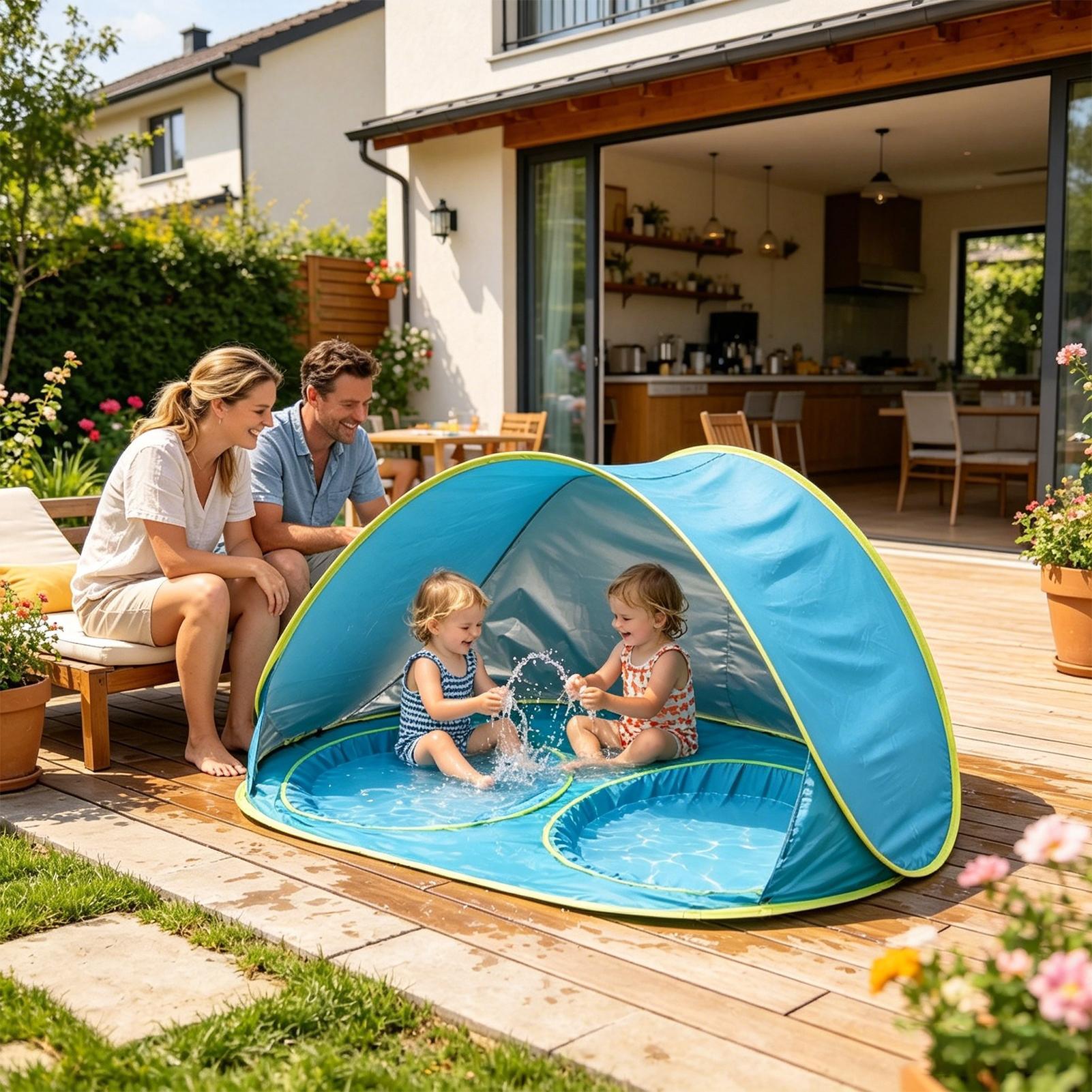 Tenda Pantai Anak Perlindungan - Kids Outdoor Teepee ulasan dan harga