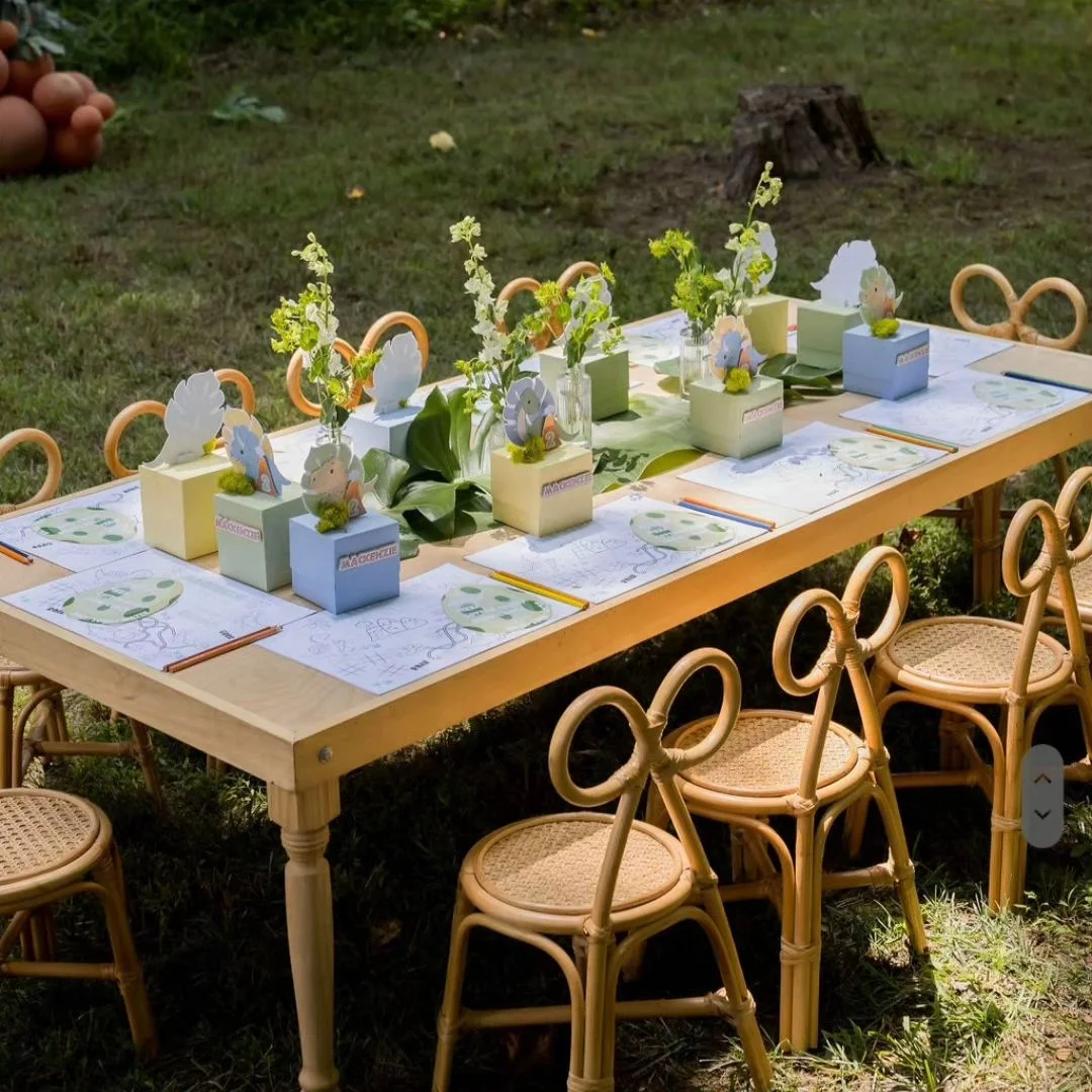 Untuk Kursi Ruang Makan Rotan  - Kids Outdoor Chair And Table ulasan dan harga