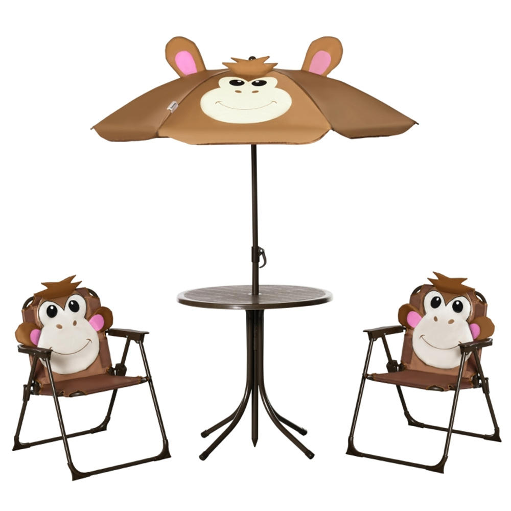Set Meja dan Kursi Teras Anak  - Kids Outdoor Umbrella Chair ulasan dan harga