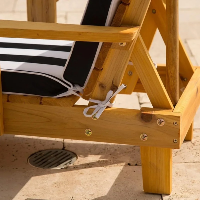 Kursi Santai Kayu Luar Ruangan - Kids Outdoor Umbrella Chair ulasan dan harga