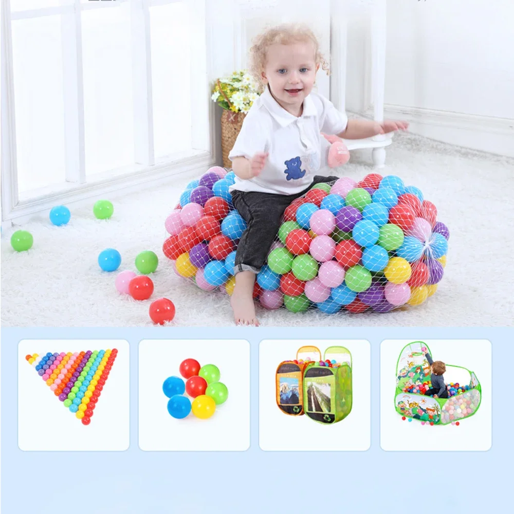 Bola plastik warna-warni ramah - Kids Outdoor Teepee ulasan dan harga