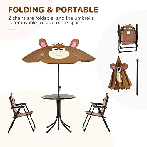 Set Meja dan Kursi Anak Meja P - Kids Outdoor Umbrella Chair ulasan dan harga
