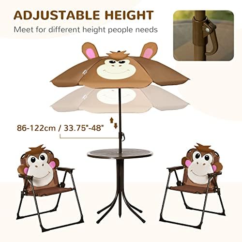 Set Meja dan Kursi Anak Meja P - Kids Outdoor Umbrella Chair ulasan dan harga