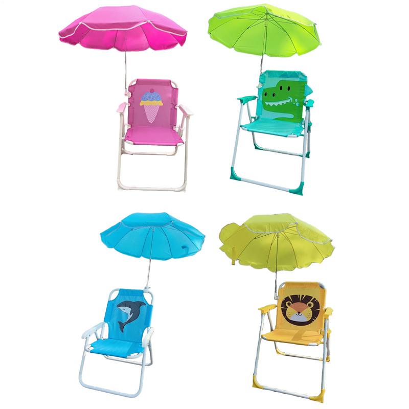 Kursi Berkemah Anak dengan Pay - Kids Outdoor Umbrella Chair ulasan dan harga