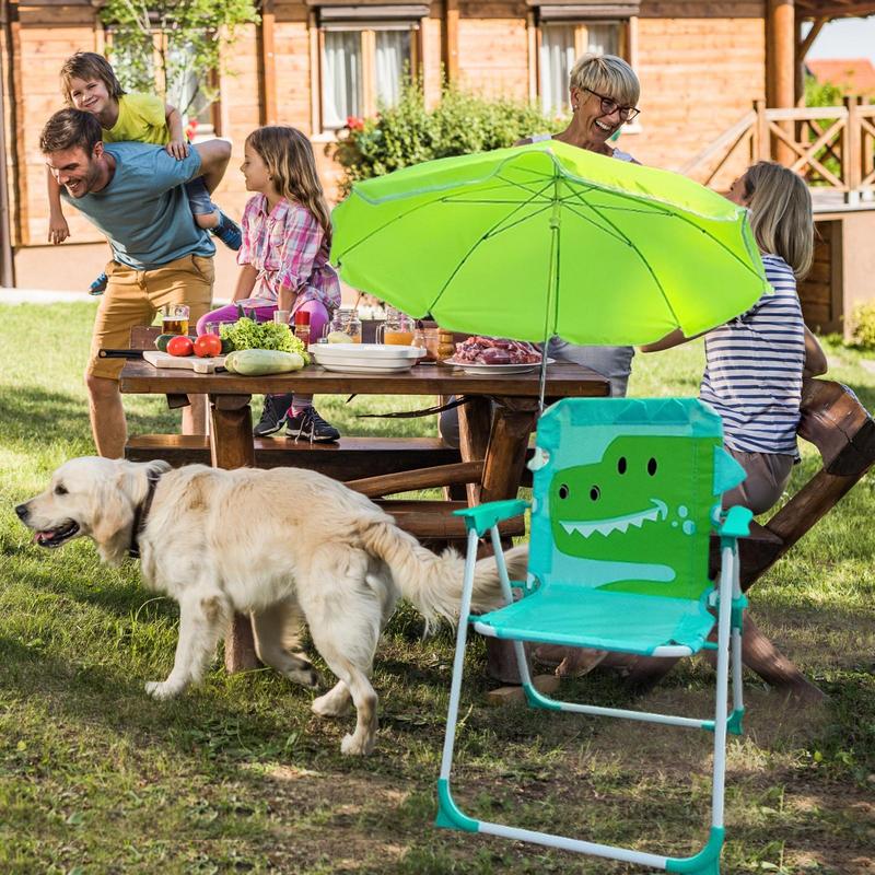 Kursi Berkemah Anak dengan Pay - Kids Outdoor Umbrella Chair ulasan dan harga