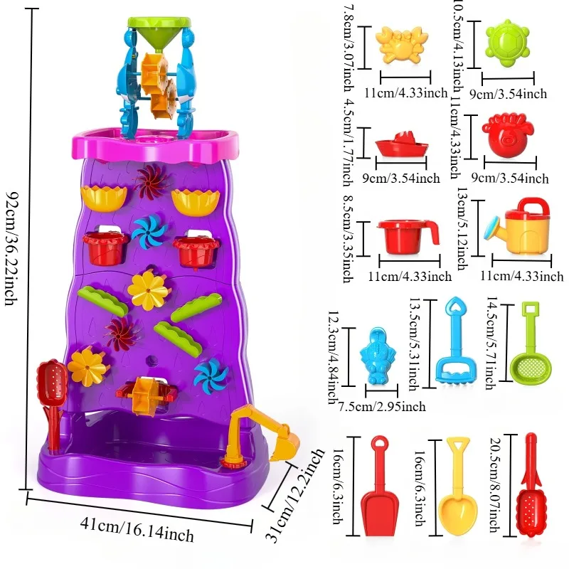 Meja Air untuk Anak-Anak Set P - Kids Outdoor Learning Activities ulasan dan harga