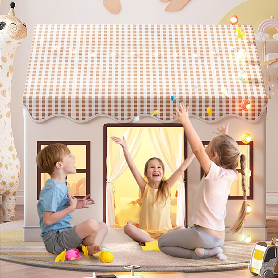 Tenda Mainan Anak Lipat Rumah- - Kids Outdoor Teepee ulasan dan harga