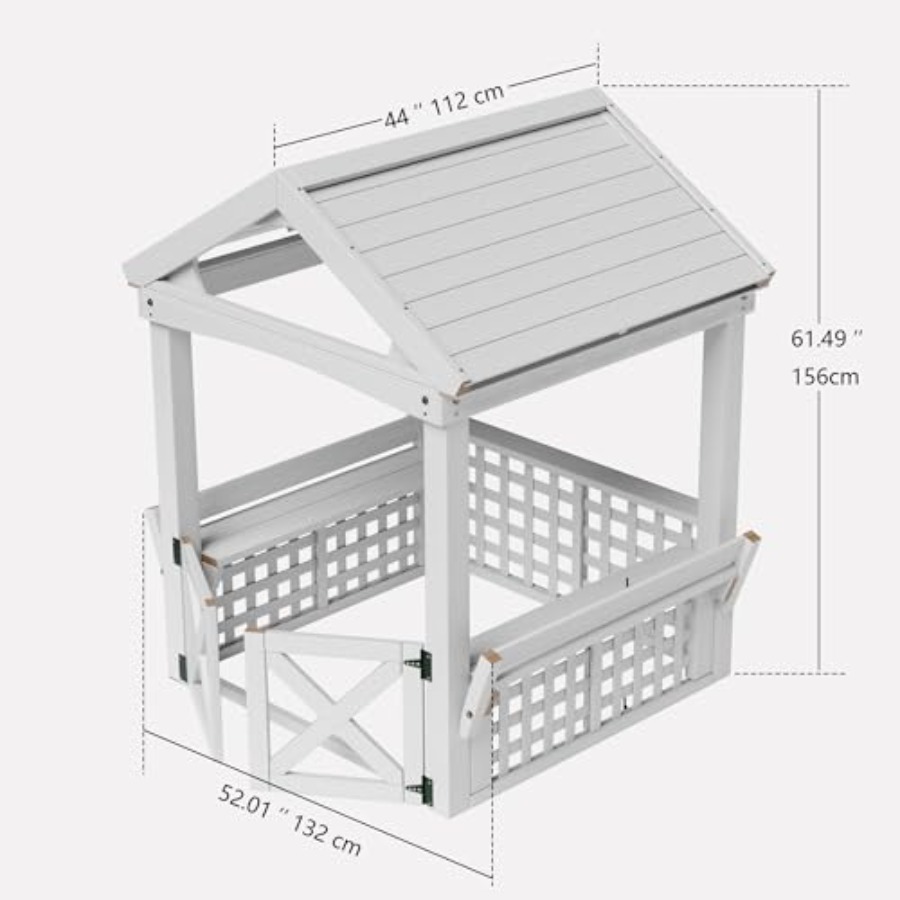 Rumah Bermain Kayu Luar Ruanga - Kids Outdoor Bench ulasan dan harga