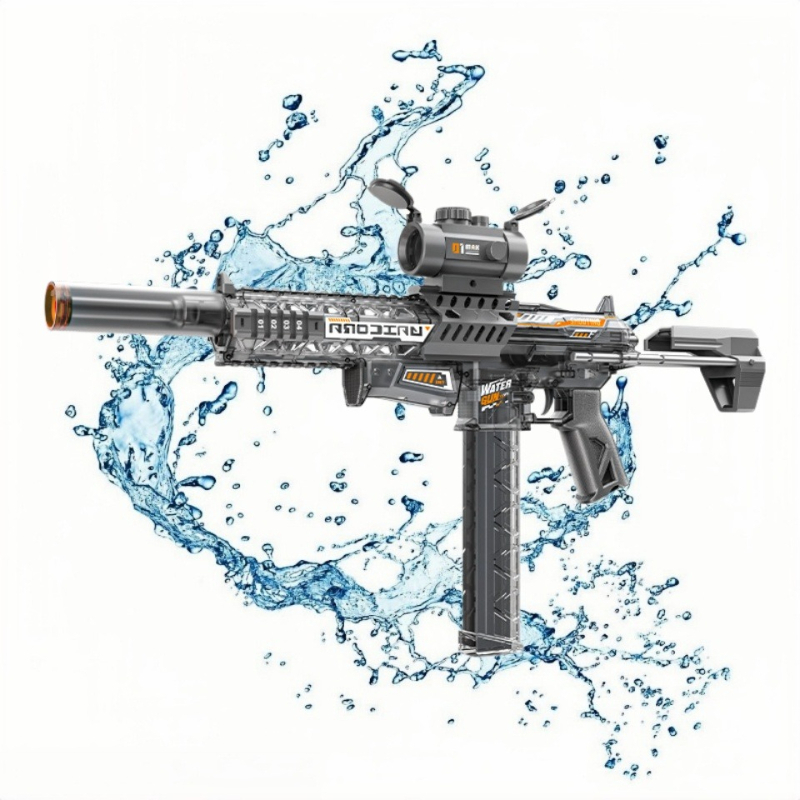 Pistol Air Listrik Anak MK9 Pu - Water Gun Soaker ulasan dan harga