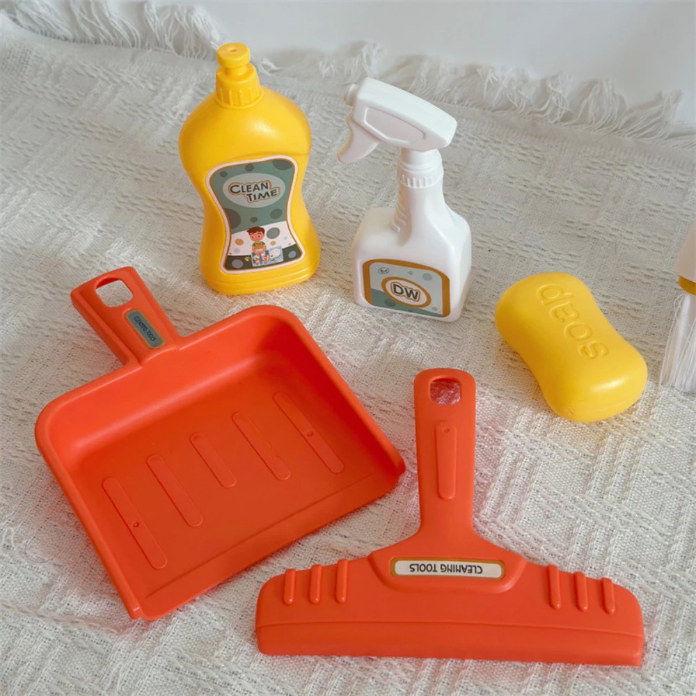 12 Buah/Set Set Pembersih Anak - Kids Outdoor Broom ulasan dan harga