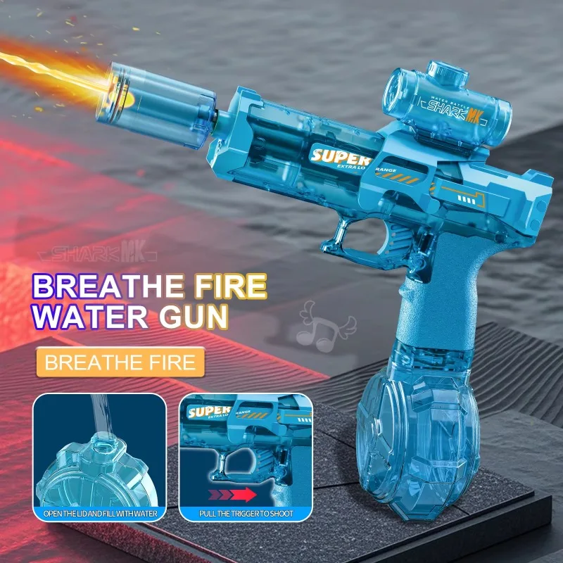Mainan Pistol Air Listrik deng - Water Gun Soaker ulasan dan harga
