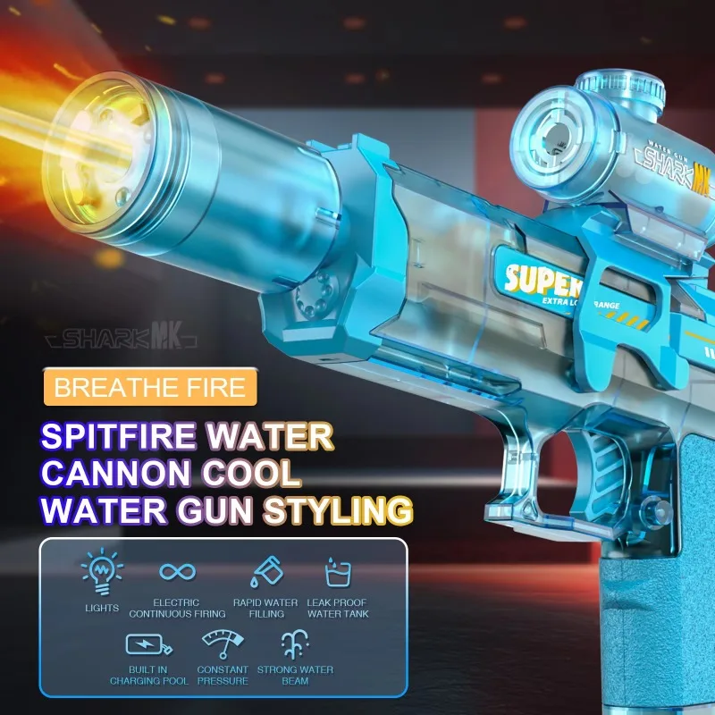 Mainan Pistol Air Listrik deng - Water Gun Soaker ulasan dan harga