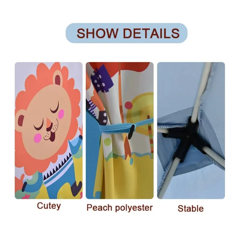 Tenda Bermain Anak-anak Portab - Kids Outdoor Teepee ulasan dan harga