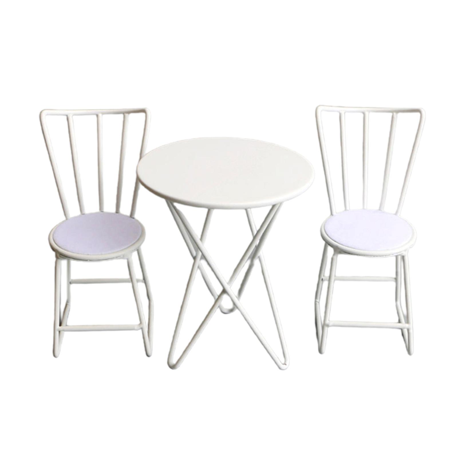 1/6 Set Meja dan Kursi Luar Ru - Kids Outdoor Chair And Table ulasan dan harga