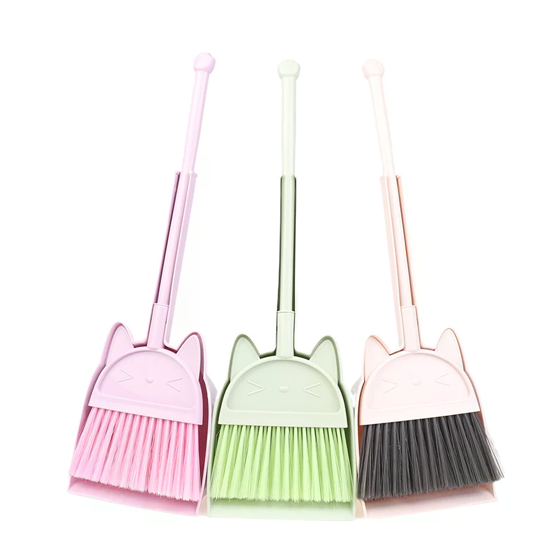 1 Set Alat Penyapu Lantai Mini - Kids Outdoor Broom ulasan dan harga