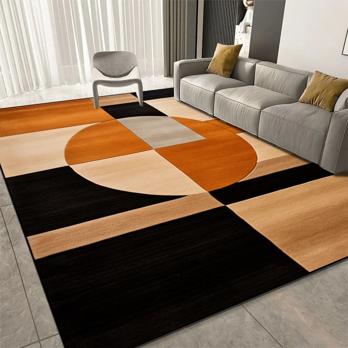 Karpet Geometris Besar untuk D - Kids Outdoor Lounge ulasan dan harga